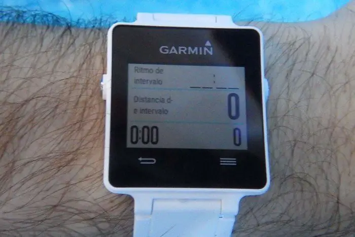 Garmin Vivoactive - Configuración pantallas de natación