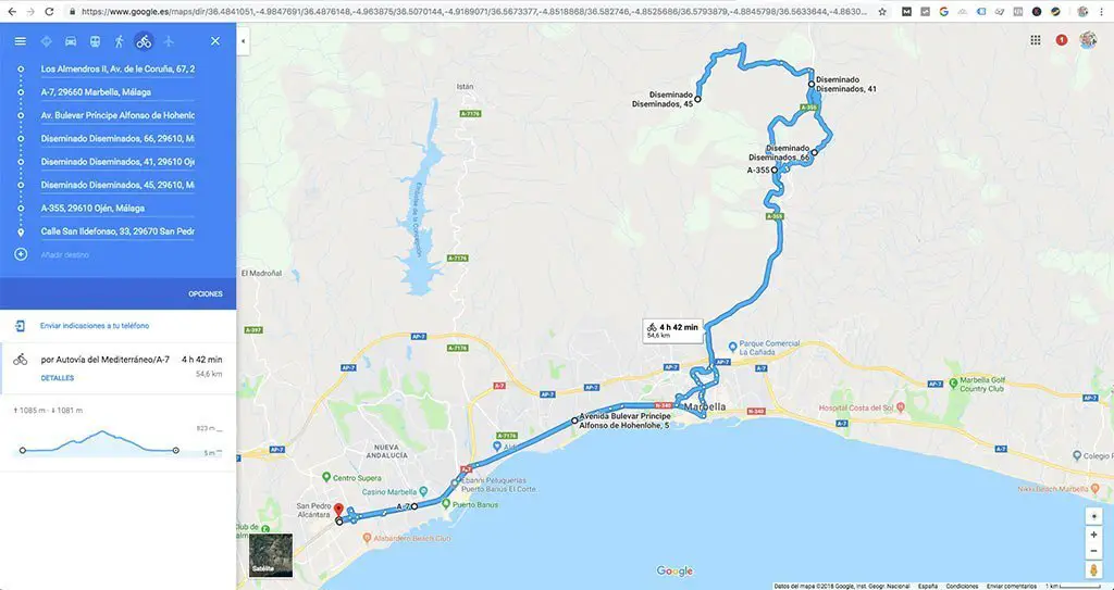 Senador Semejanza boxeo Cómo usar Google Maps para crear tus rutas de navegación para Garmin,  Suunto, Polar, Wahoo o similares - Correr una Maratón - Review de Garmin,  Polar, Suunto, Fitbit...