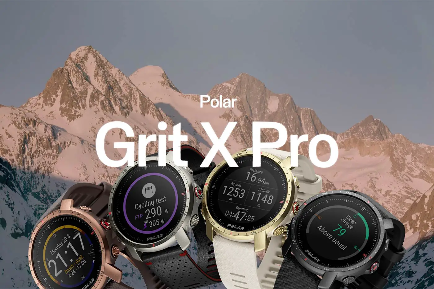 The new Polar Grit X Pro — Premium finish and higher performance